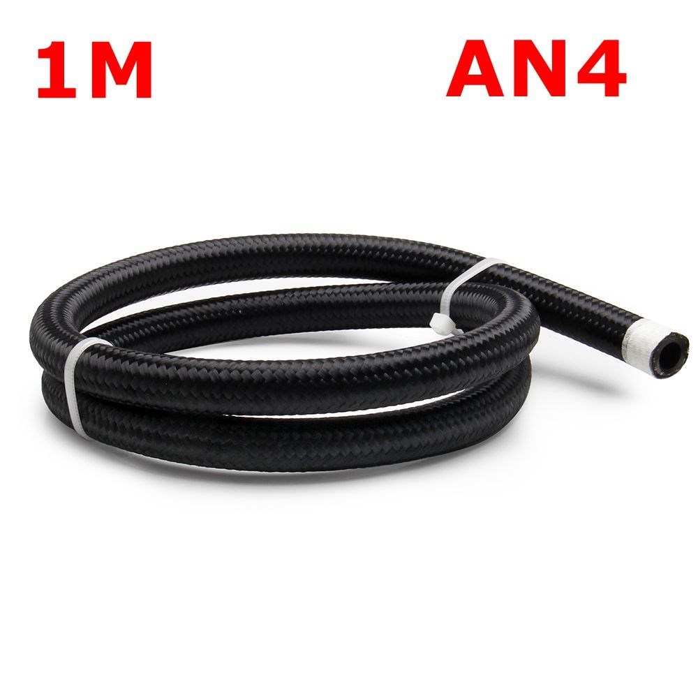 1M ein4 ein6 ein8 ein10 ein12 Kraftstoff Schlauch Öl Gas Kühler Schlauch Linie Rohr Rohr Nylon Edelstahl Geflochtene innen CPE Gummi TF-1007: Armee Grün