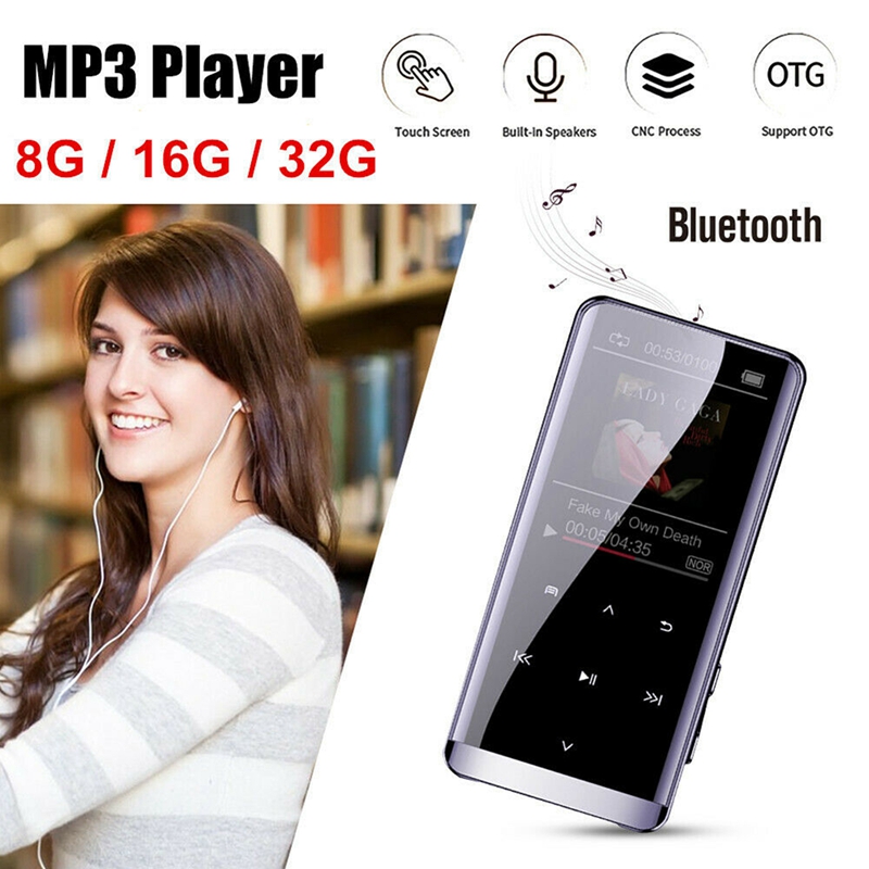 Bluetooth MP3 Player MP4 Media FM Radio Recorder Ebook HIFI Sport Noise Eduction Music Speakers