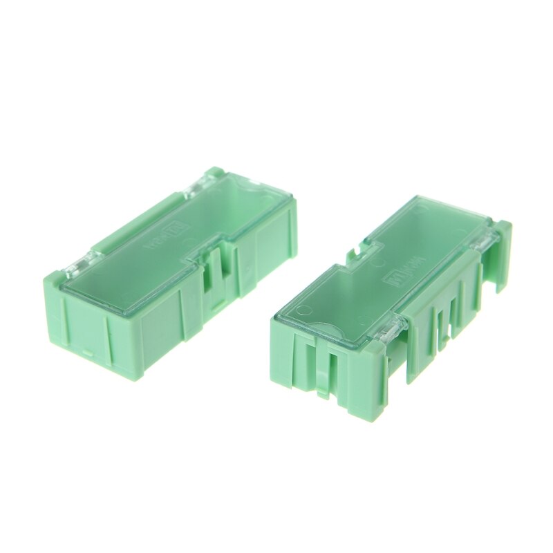 Mini SMD SMT Electronic Box IC Electronic Components Storage Case 75x31.5x21.5mm Q84D