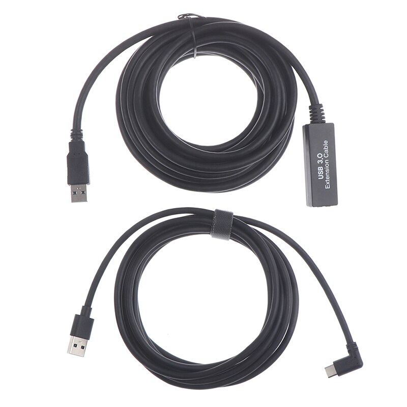 2in1 8M/26Ft Usb3.1 A To C Stable Data Cable For Oculus Quest Link Steam VR Link