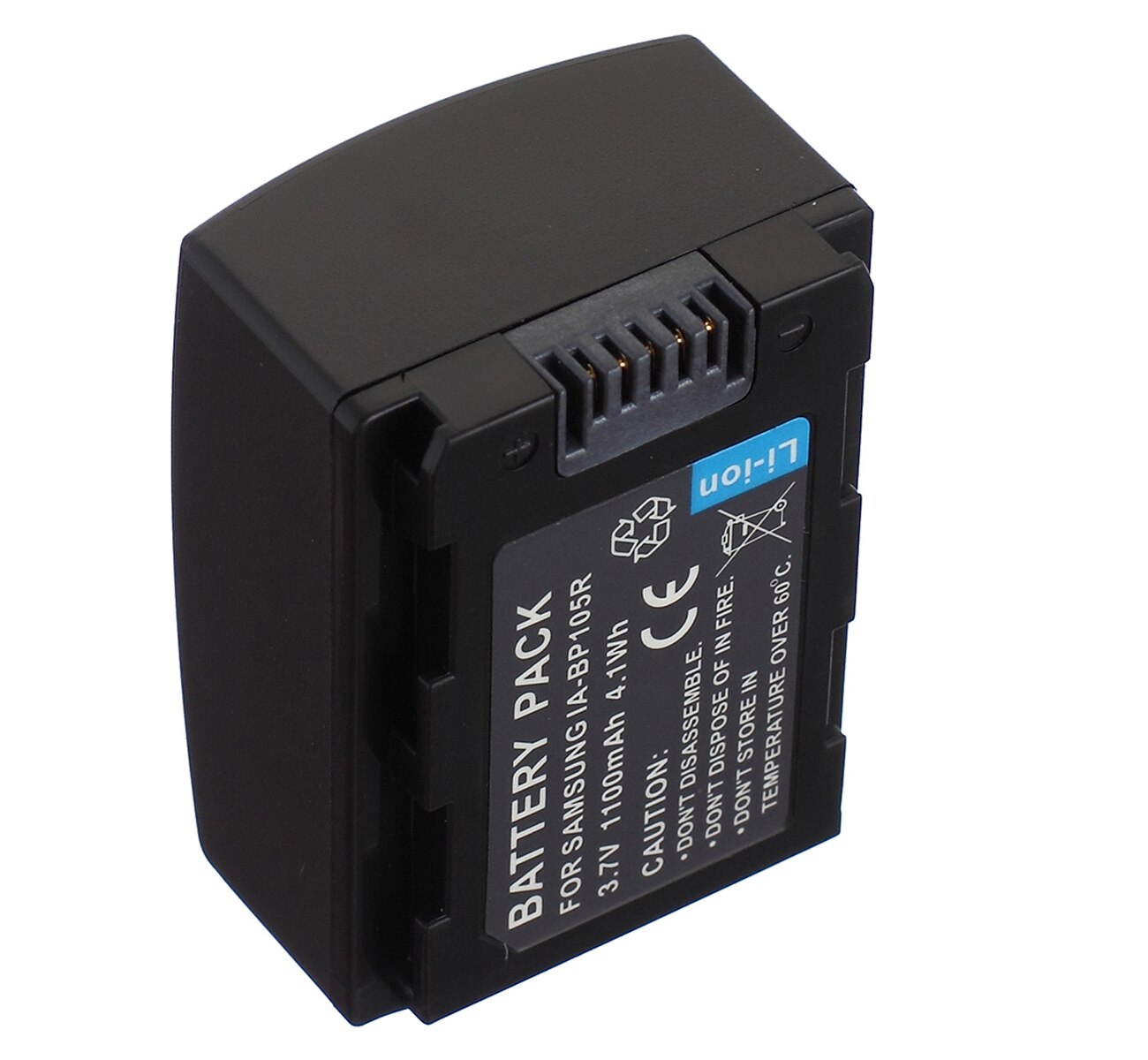 Batterie pour Samsung SMX-F50BP, SMX-F50, SMX-F53, SMX-F54, SMX-F70, HMX-F80, HMX-F90, HMX-F90BP, HMX-F90BN,, caméscope/XAA