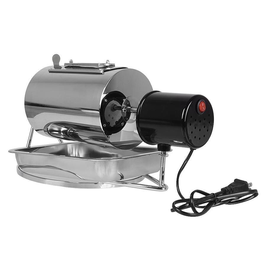 Maxgeek Stainless Steel Coffee Bean Roaster 110V/220V Electric Roasting Machine With Tray Roaster