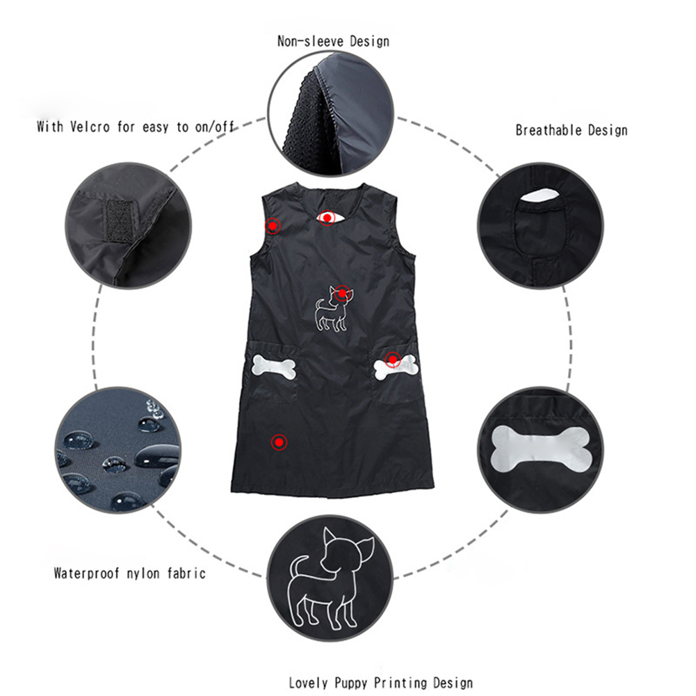 Nylon Huisdier Schoonheidsspecialiste Werkkleding Schort Voor Hond Kat Bad Kappers Grooming Anti Steken Kiel Kleding Huisdier Winkel Gewaad Jurk
