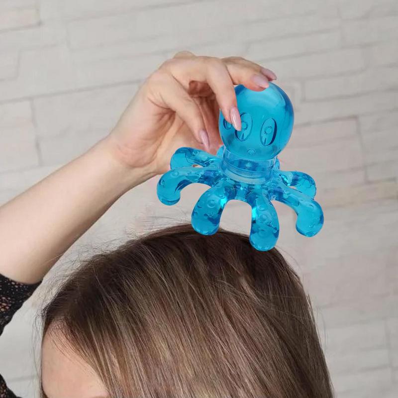 Hoofdmassage Hoofdhuidmassage Octopus Hoofdhuid Stress Relax Spa Healing Legering Gezondheidszorghulpmiddel Lichaam Hoofdmassage Schoonheid Gezondheidshulpmiddel