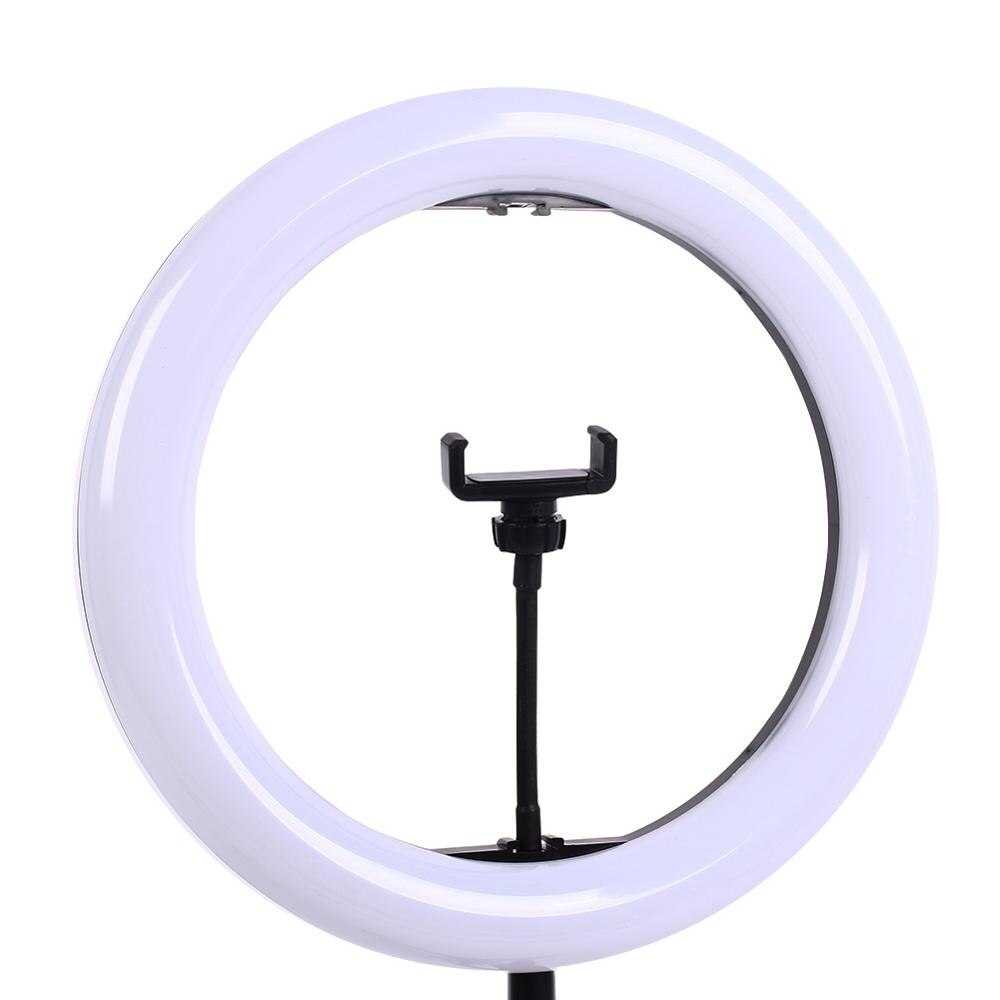 Anneau lumineux LED avec trépied, 11 pouces, 28cm, lumière naturelle, pour Photo, vidéo, maquillage, Selfie