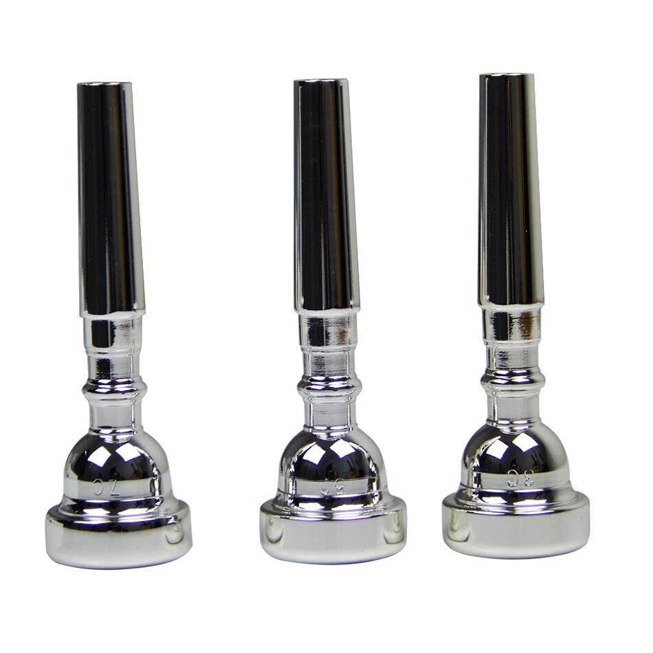 sliver color Trumpet Mouthpiece 3C/5C/7C Size Trumpet Accessories