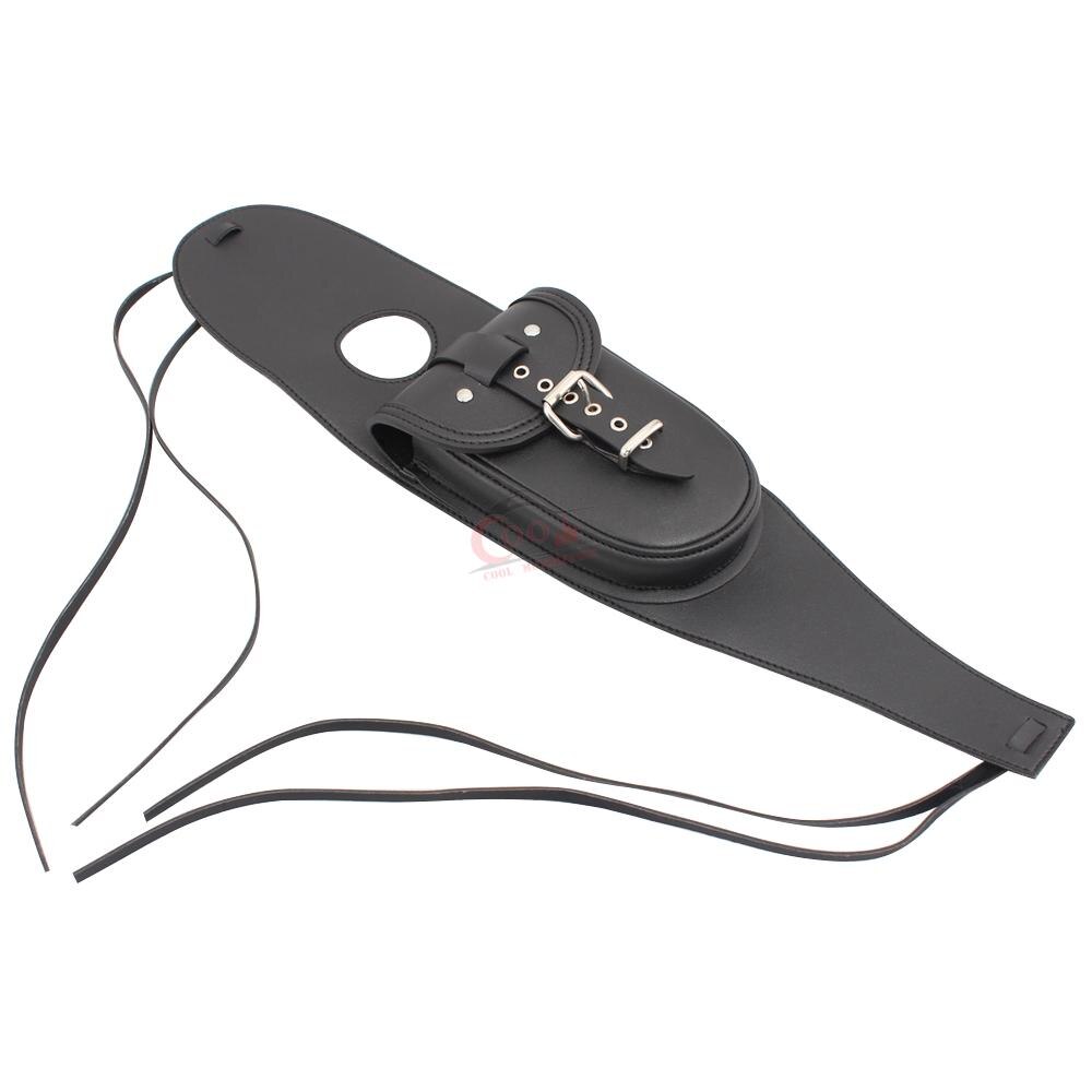 Motorcycle Fuel gas tank bag Console Center Pouch Bag Leather Universal For Harley Sportster XL 48 883 1200 Models