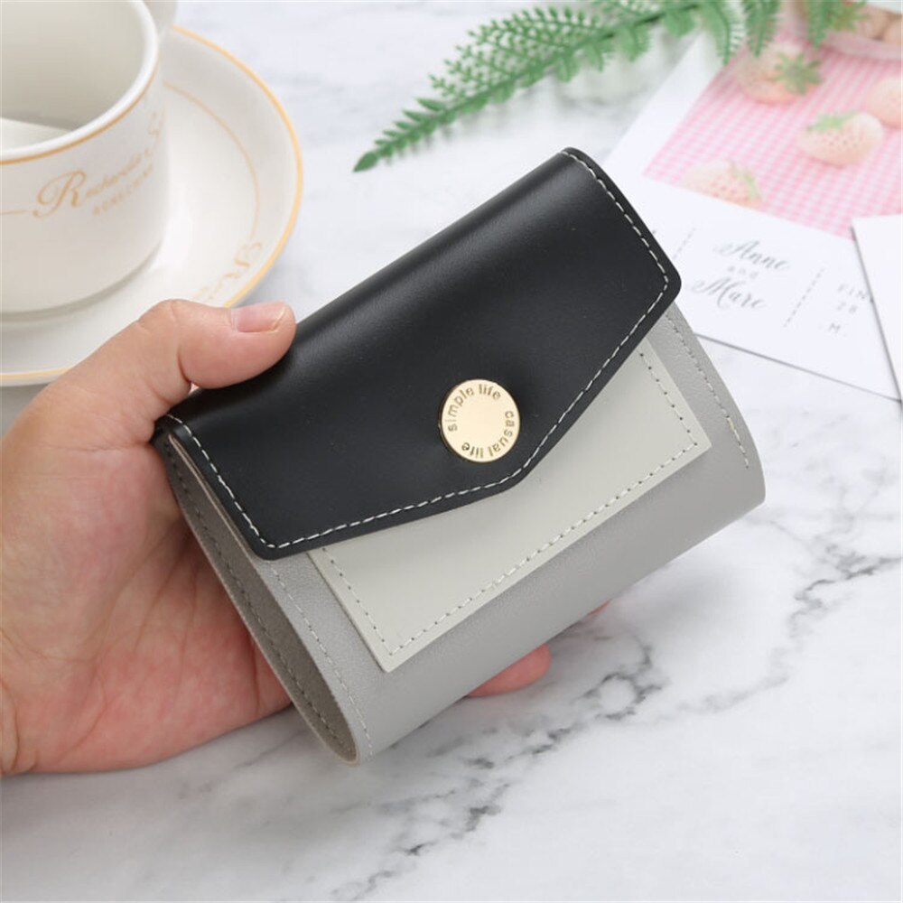 Women Zipper Leather Wallets Small Slim Coin Pocket Purse Ladies Wallets Card Holders Luxury Wallet Q8796542