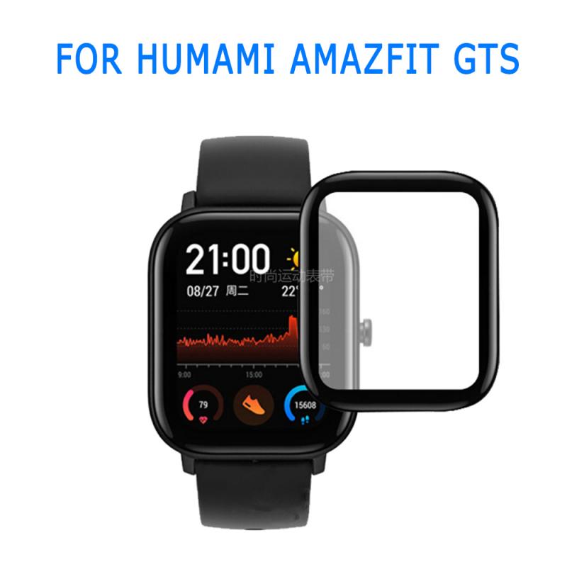 For Amazfit GTS Film accesories For Xiaomi Amazfit GTS Screen Protector Fiberglass ultra-thin Protective Film full Cover HD TPU