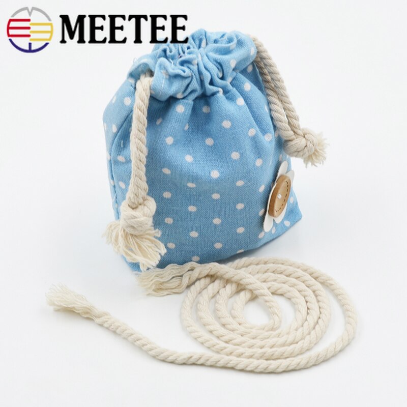 Cordon tordus en coton 100% 3 parts | 10 mètres 12mm, corde décorative artisanale en coton pour sac, ceinture, accessoires de couture