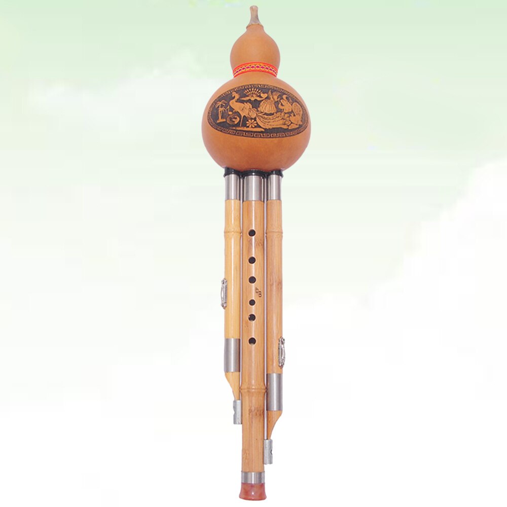 Hulusi Flute - Chinese Bamboo Cucurbit Instrument - Ethnic Music for Beginners