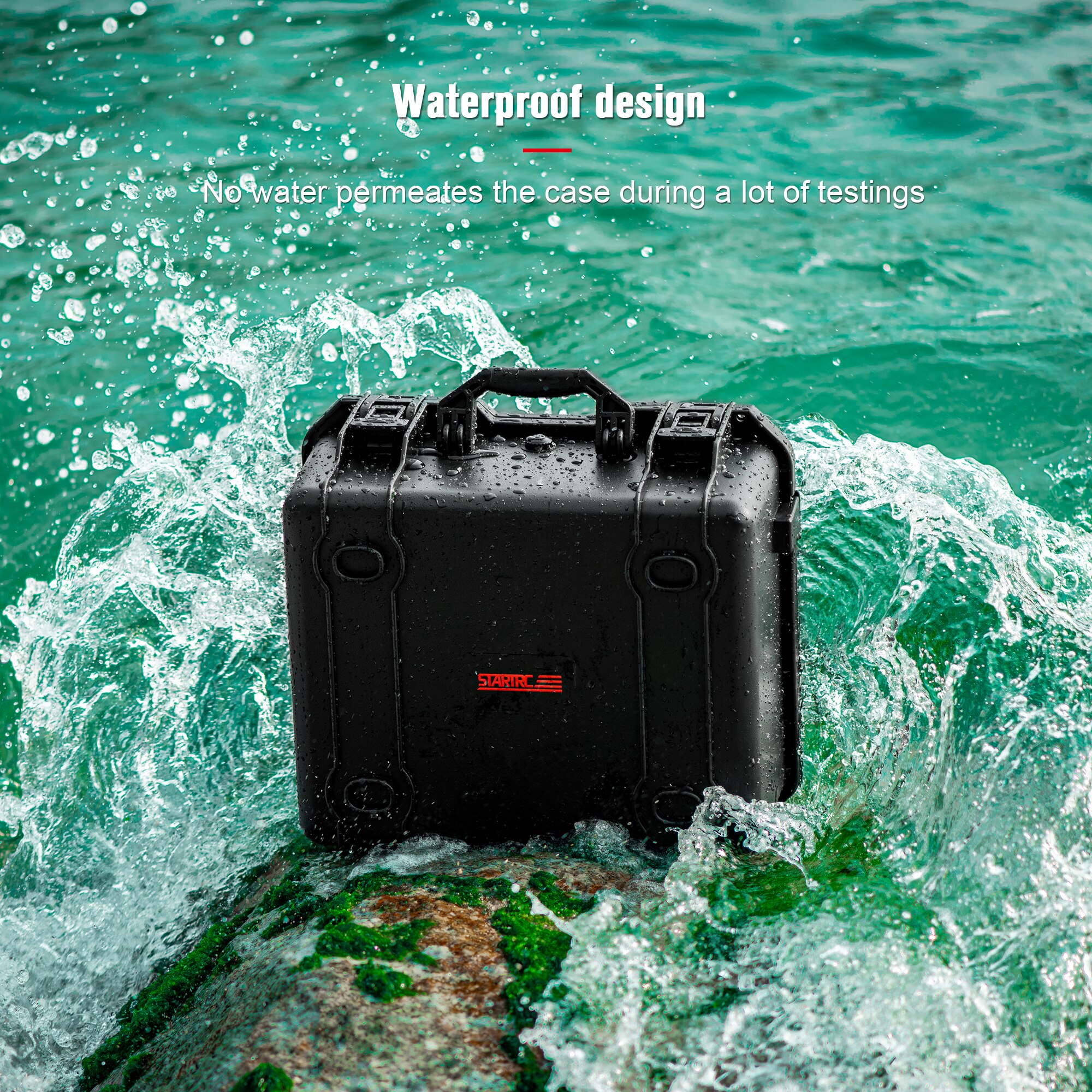 Waterdichte Draagtas Voor Dji Air 2S Hard Cover Shell Reizen Handtas Explosieveilige Zak Voor Mavic Air 2/2S Drone Accessoires