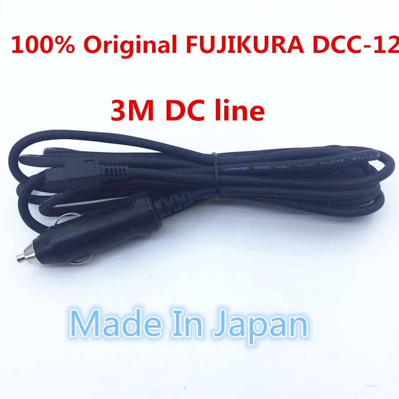 Fujikura FSM-60S FSM-62S FSM-80S FSM-50S FSM-70R FSM-70S Fusion 12V DC Voiture Câble De Charge DCC-12