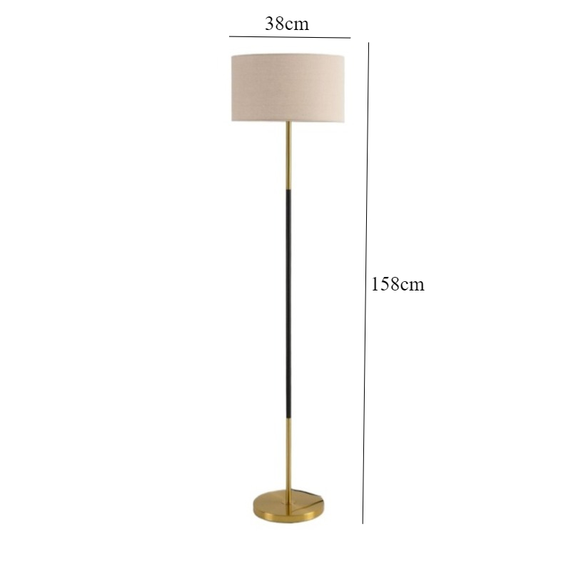 Nordic Minimalistische Vloerlamp Luxe Hotel Woonkamer Slaapkamer Staande Lichte Sfeer Studie Nachtkastje Vloerlampen
