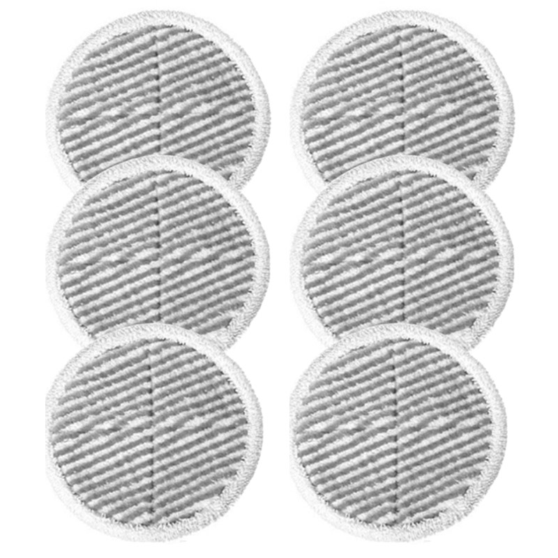 10 Packs Heavy Scrub Mop Pads Replacement For Bissell Spinwave 2039A 2124 Hard Floor Mop Cloths Household Home Cleaning Pad Kit: 6 stripe