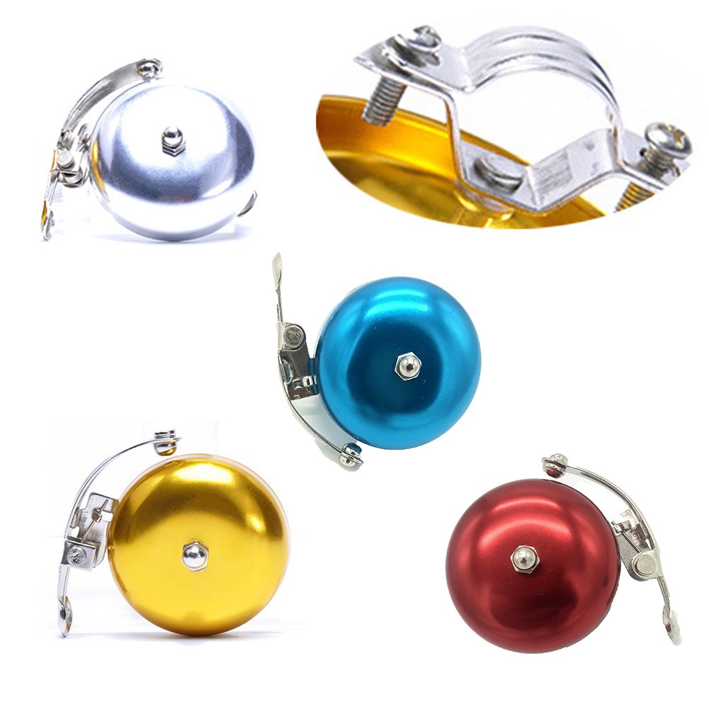 Bicycle Bell Mini Retro Alloy Mountain Road Bike Horn Sound Alarm Bicycle Outdoor Cycle Safety Warning Accessories