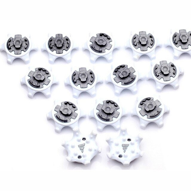 Chaussures de Golf pour FootJoy THINtech, pointes/crampons, broches lisses, accessoires de rechange, outils d'entraînement, 14/28 pièces: White 14pcs