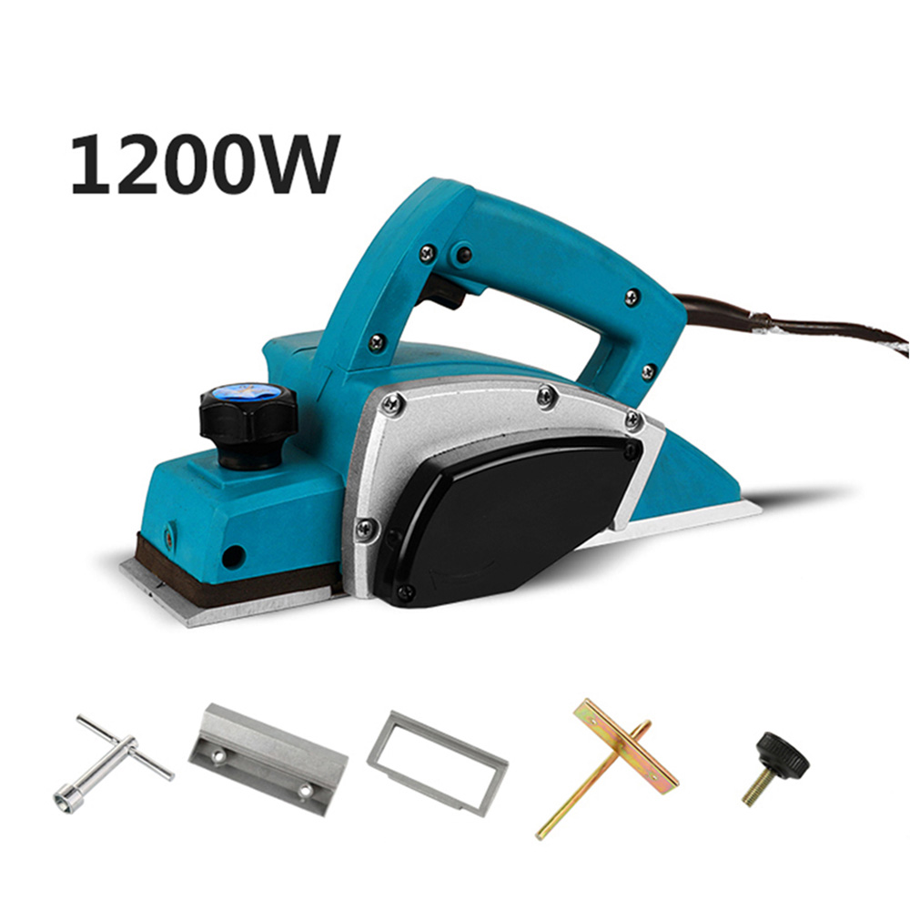 Elektrische Hobel Industrie Klasse Multifunktionale Hobel Holzbearbeitung Tragbare Presse Hobel Hand hobel DIY Energie Werkzeug: 1200W