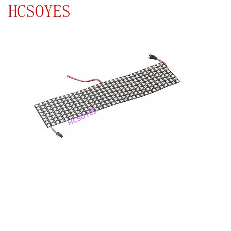 Módulo de Panel Led WS2812b, 8x 8/8x3, 2/16x16 píxeles, direccionable individualmente, pantalla a todo Color, disipador de calor Digital, bricolaje, Boa