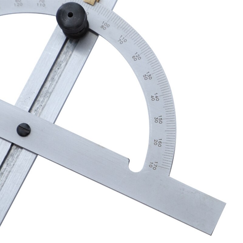 300mm Carbon Steel Adjustable Protractor Angle Finde Sliding Ruler Tool Gauge Measuring Tool