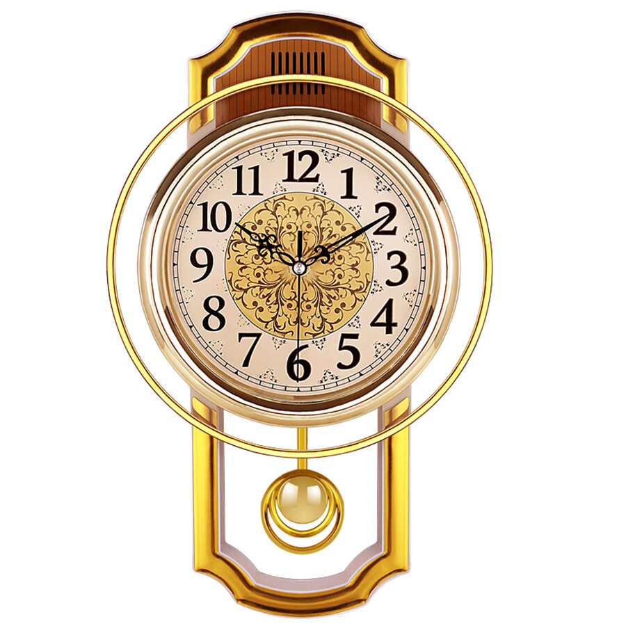 Vintage vægur mute pendul ur shabby chic reloj pared grande ure væg hjem indretning