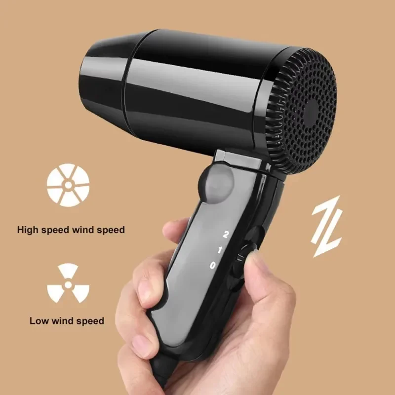 12V Auto Opvouwbare Föhn Auto Mini Föhn Draagbare Koud in Auto Blower Venster Ontdooier voor Reizen Camper RV SUV