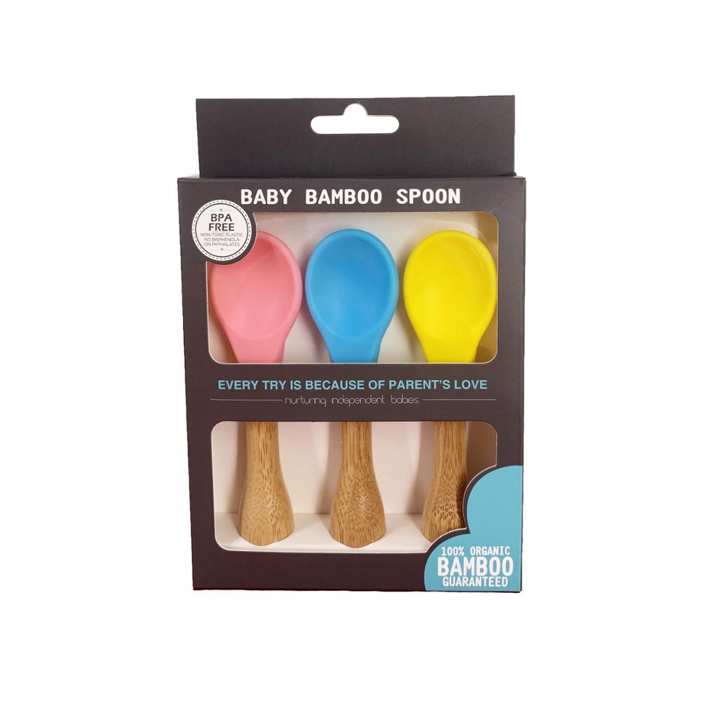 Baby Feeding BowlBaby Dinner fixed Plate Wooden Snack Plate Cutlery Child Feeding Tableware Children Dishes Rice Feeding: pink blue yellow