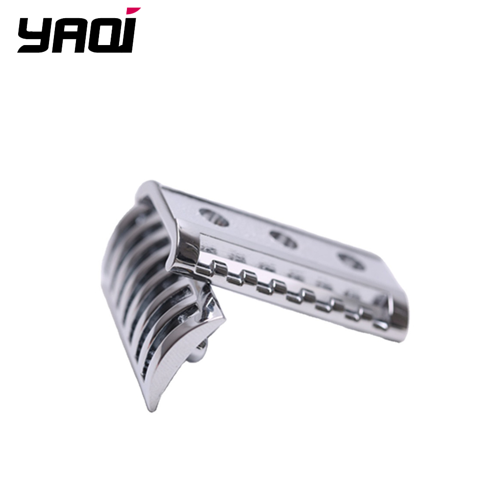 Yaqi Chrome Kleur RIDDER-HELM Safety Razor Head voor Scheren Scheermessen