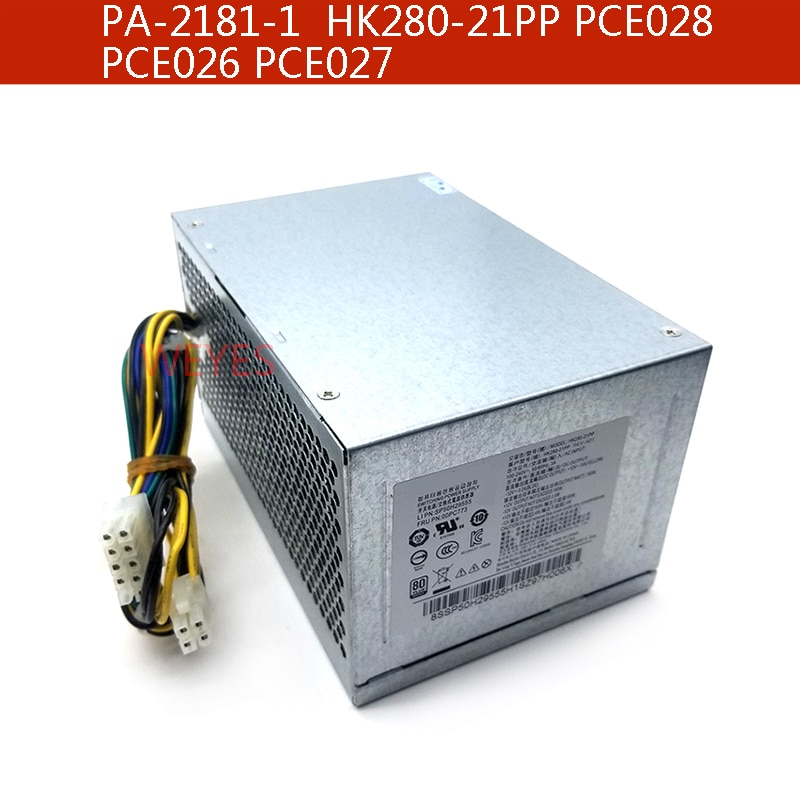 Bene testef per PA-2181-1 PCE028 HK280-21/23PP H Q170 Q110 H110 PCE027 HK280-23PP HK280-21PP 180W di alimentazione del PC di lavoro