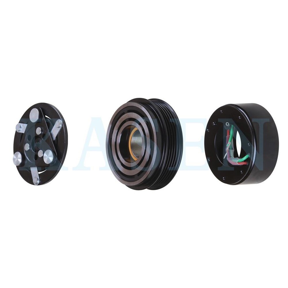 12V A/C Clutch Kit Set for HONDA JAZZ FIT Ac Compressor Clutch Air Conditioning Clutch Pulley 5PK 117MM 35*50*20