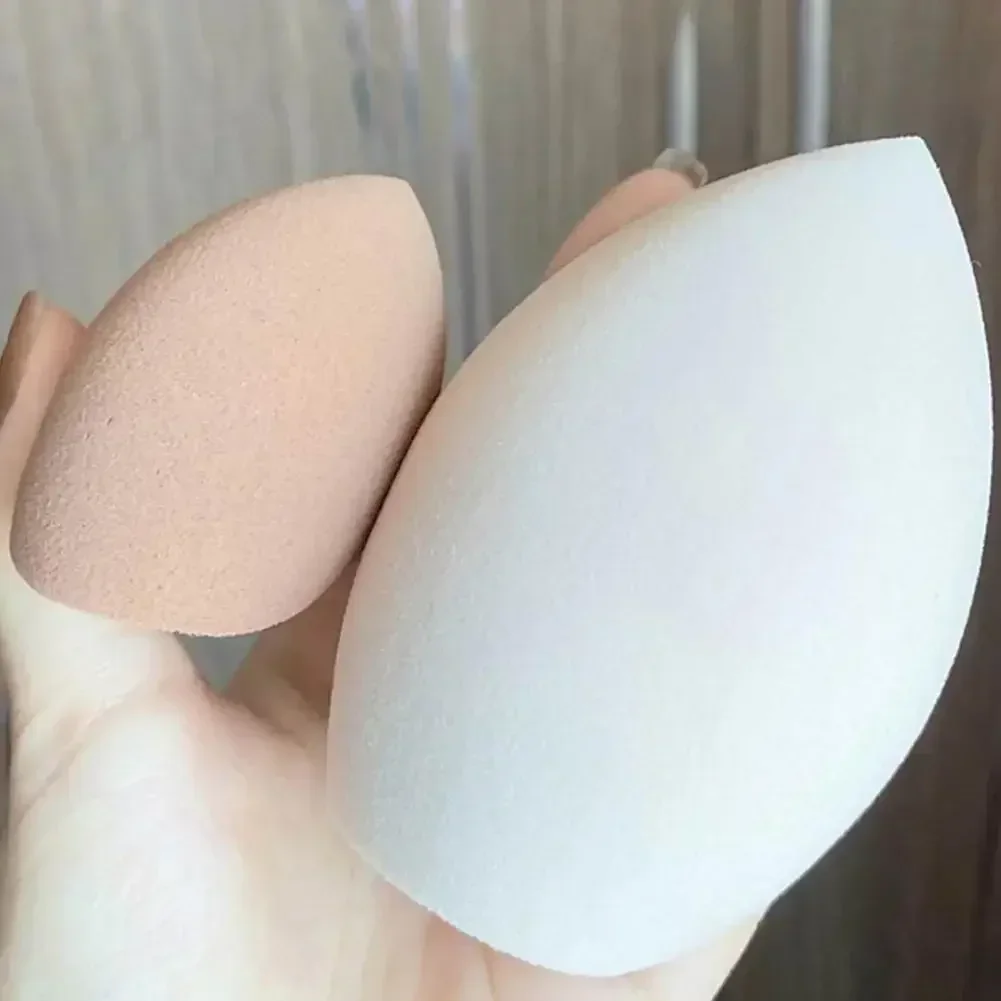Beauty Egg Blender Cosmetic Puff Tools Giant Oversized Three Cuts Foundation Sponge for Flawless Makeup Application and Blending
