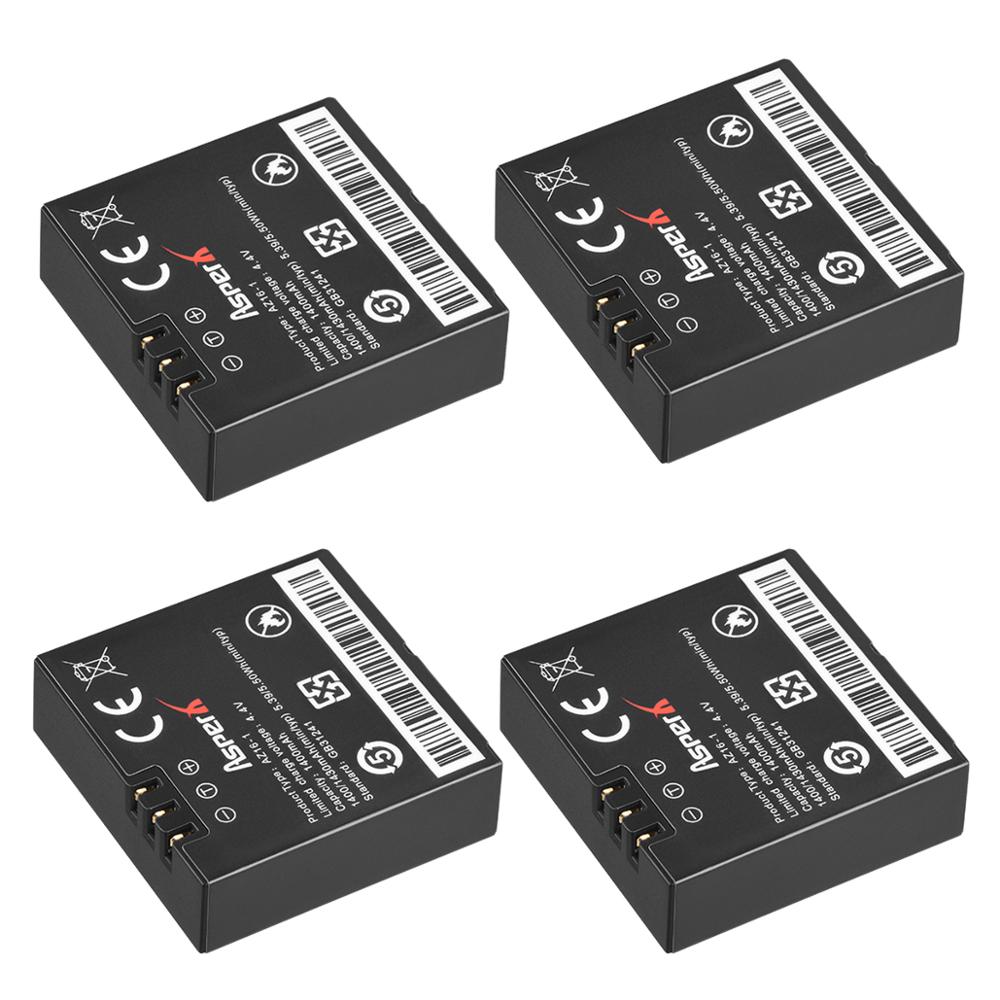 Batería de AZ16-1 para cámara de acción Xiaomi Yi II yi 4k, cargador LCD, 4k, batería de AZ16-2, para Xiaoyi Lite Yi 360 VR