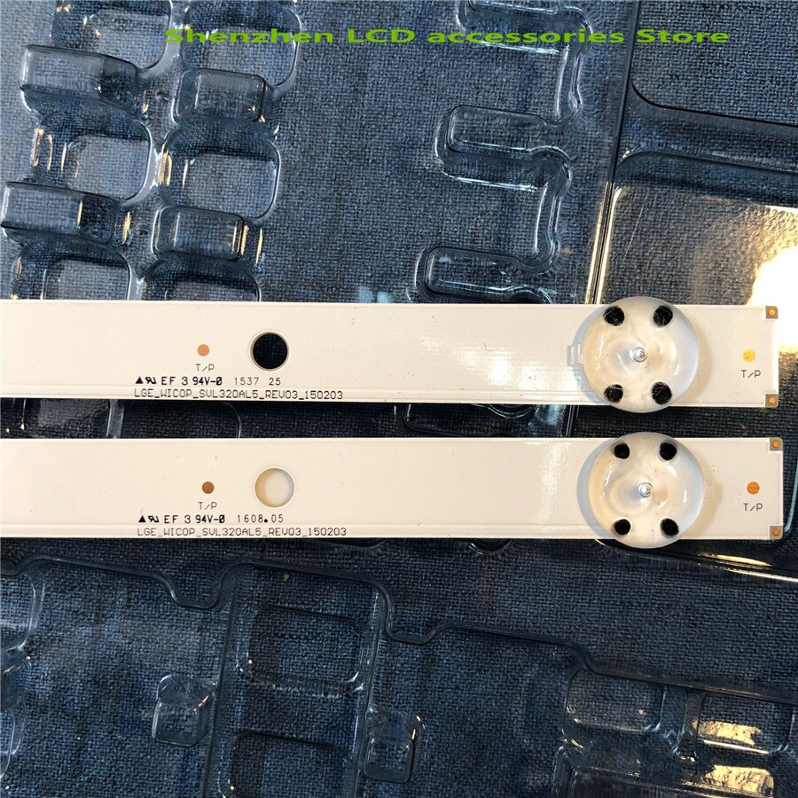 5 lámparas para TV LG Innotek direct de 32 &quot;, 32&quot;, 32LF510B, 32LH590U, SVL320AL5, DH_LF51, 32lh51 _ HD, ssc_32inch _ HD, 100% nuevas, 4 unids/lote