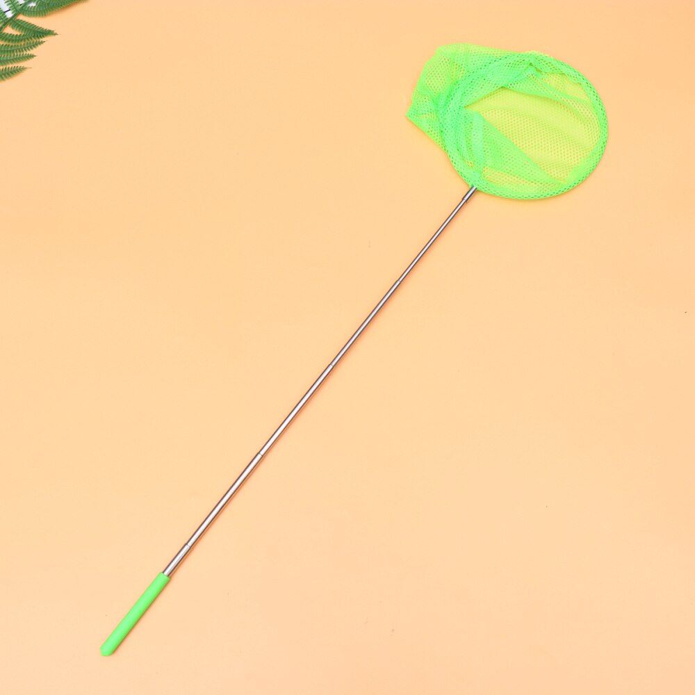 3 stuks telescopische visnetten vlindernetten insectenvangnetten insectenvangnetten geweldige buitengereedschappen voor kinderen (willekeurige kleur)