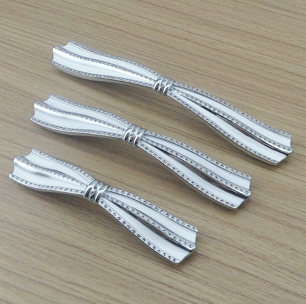 Eenvoudige Stijl Strik Handvat Meubels Hardware Keukenkasten Deurknoppen Lade Handvat Voor Kast Kast Dresser Pulls