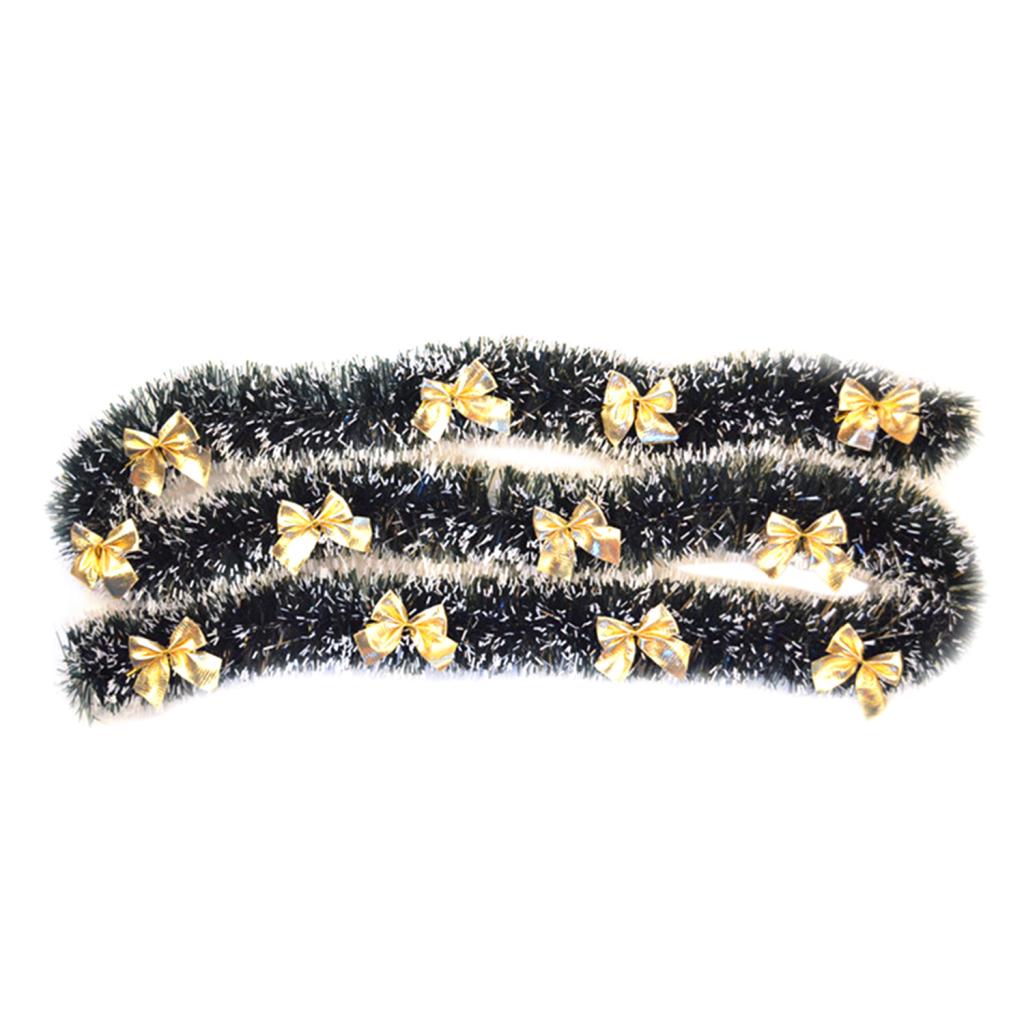 2M/78 "Kerst Slinger Versierd Met Bowknots Bessen Voor Decoratie