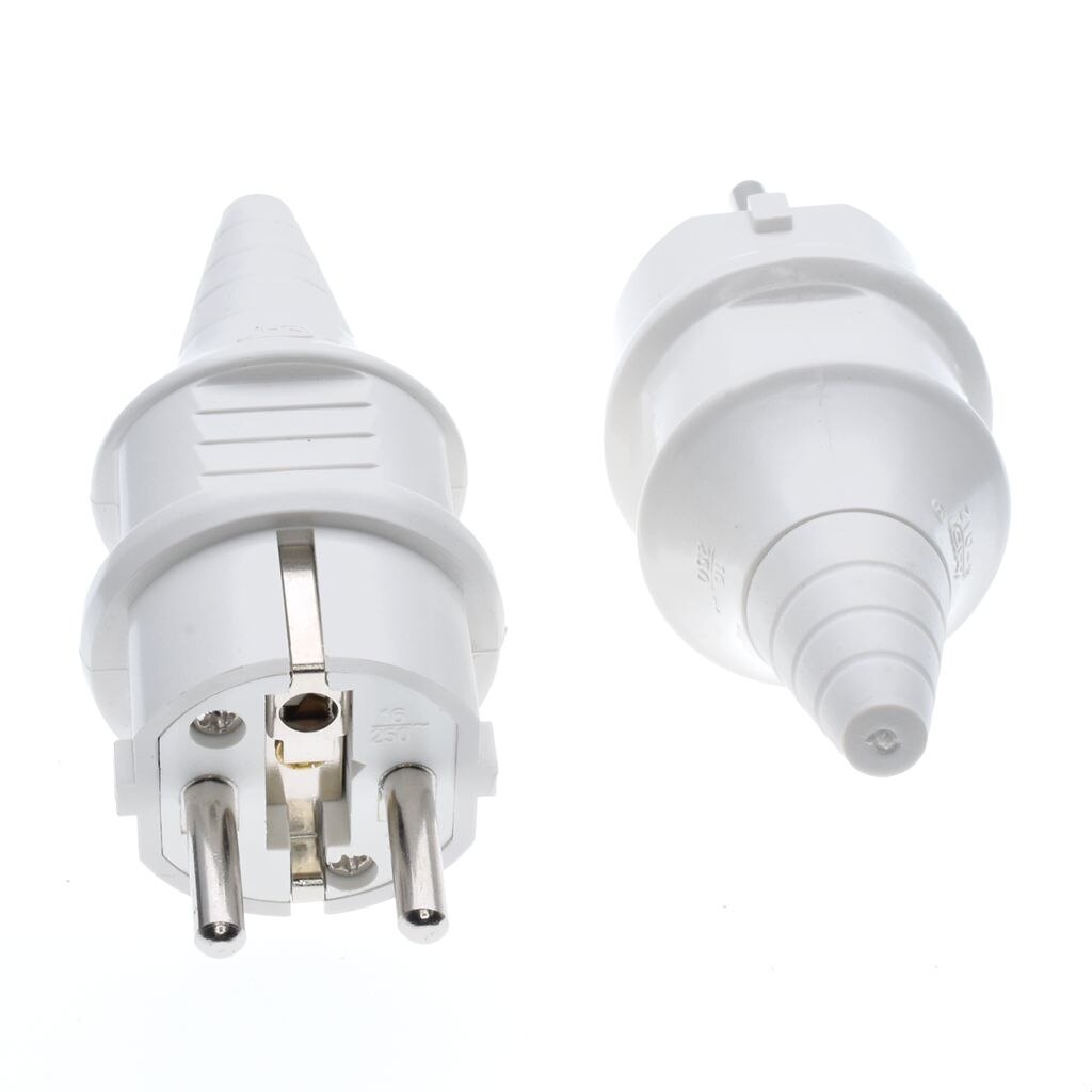 EU Waterproof IP54 Industrial Electrical Power French Type E Rewireable Plug Male Socket Outlet Adaptor 250V 4000W: Type 14