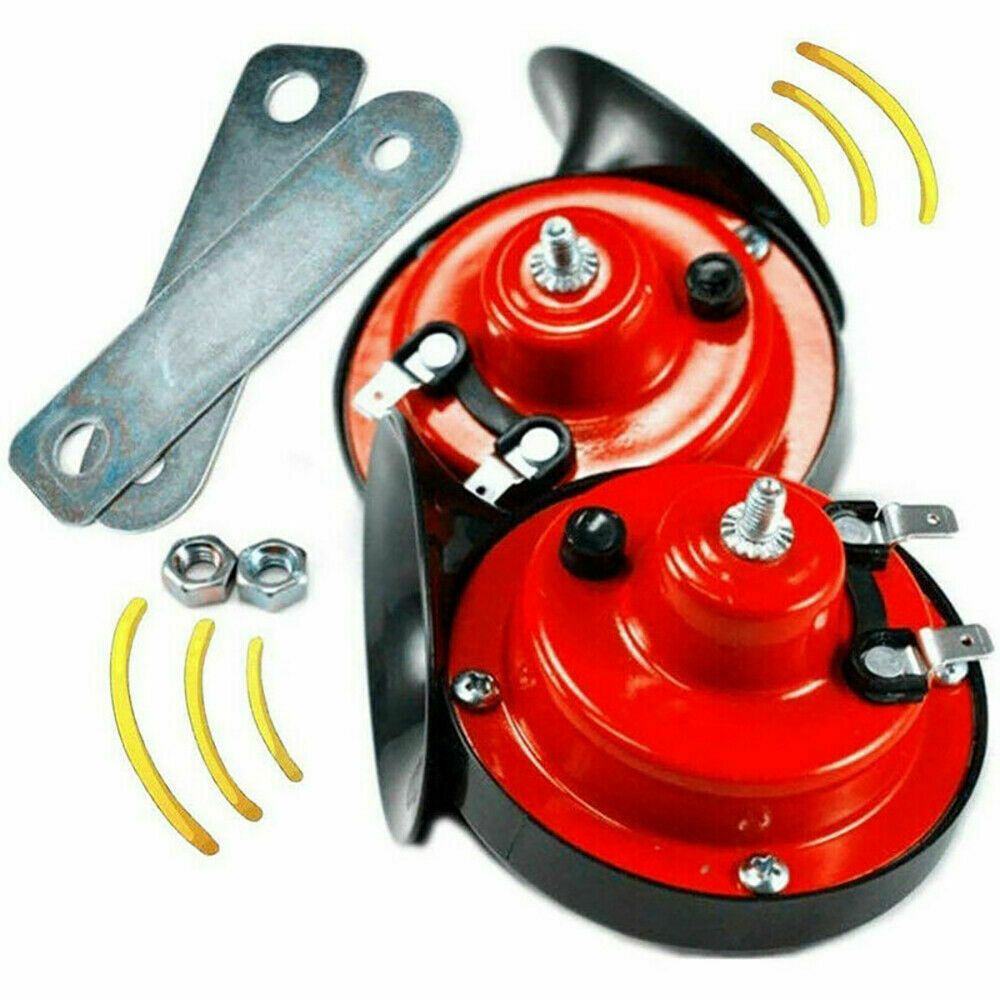 12v 300db super tog horn til lastbiler suv bil-båd motorcykler køretøj universal luft horn bil tilbehør: 2 stk