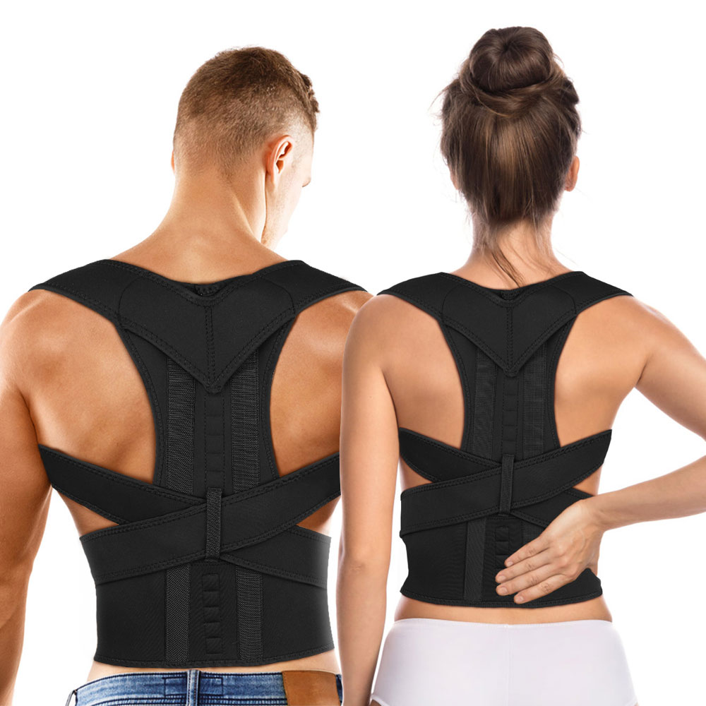 Magnetische Therapie Houding Corrector Brace Schouder Terug Ondersteuning Riem Bretels Ondersteunt Riem Schouder Houding Unisex