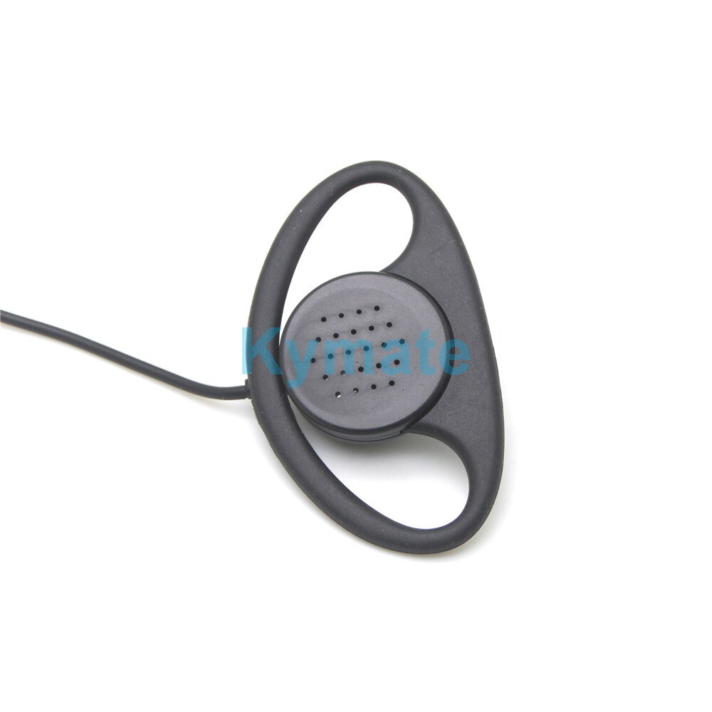 D-forme flambant neuf 3.5mm caché micro acoustique Tube écouteur casque 1 broche pour Moto Radio