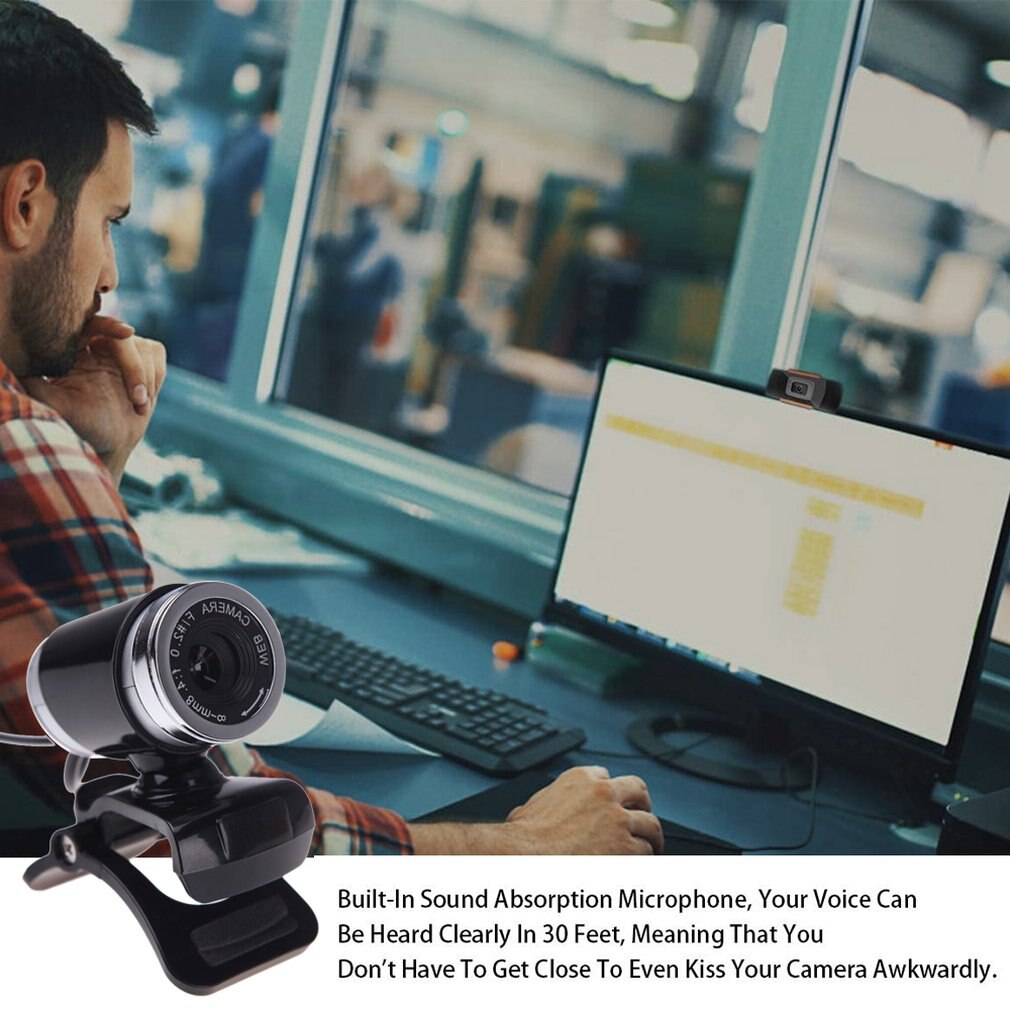 Webcam USB2.0 ordinateur 480P réseau caméra en direct caméra réseau lecteur gratuit caméra USB caméra HD avec micro caméra Web