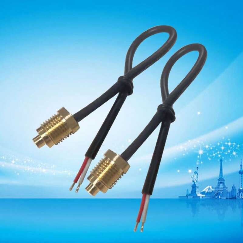 Pt100 Temperatuursensor Sonde 50mm - Waterdicht Roestvrij Staal Met 2m Kabel