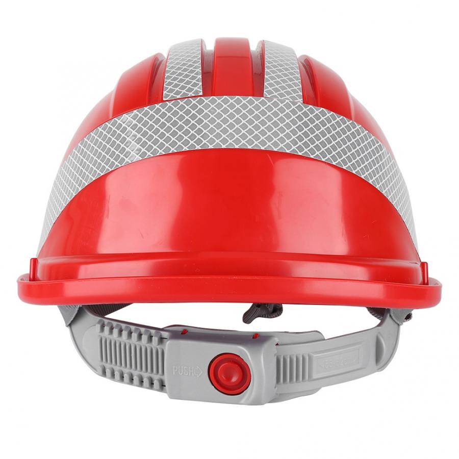 Workehard hat Worker Construction Site Protective Cap Ventilate ABS Hard Hat Reflective Stripe Safety Helmet casco de seguridad