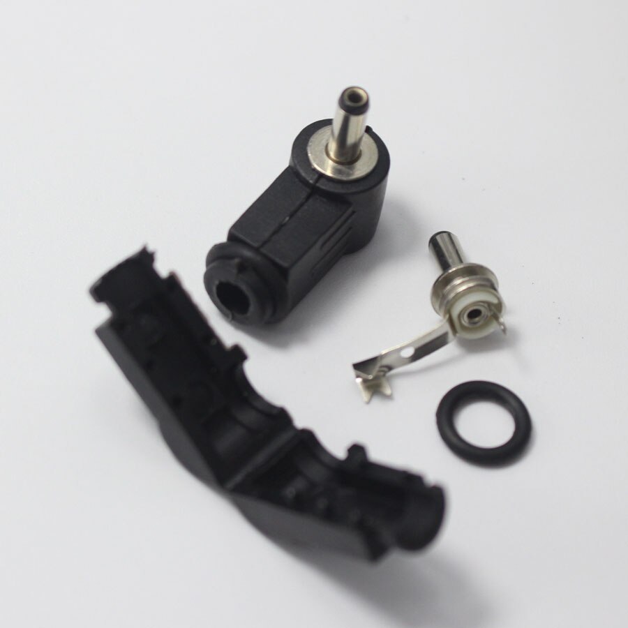 3.5x1.35mm Dc Plug 3.5*1.35mm l-vormige Mannelijke 90 Haakse Enkele Kop Jack Adapter Cord Connector