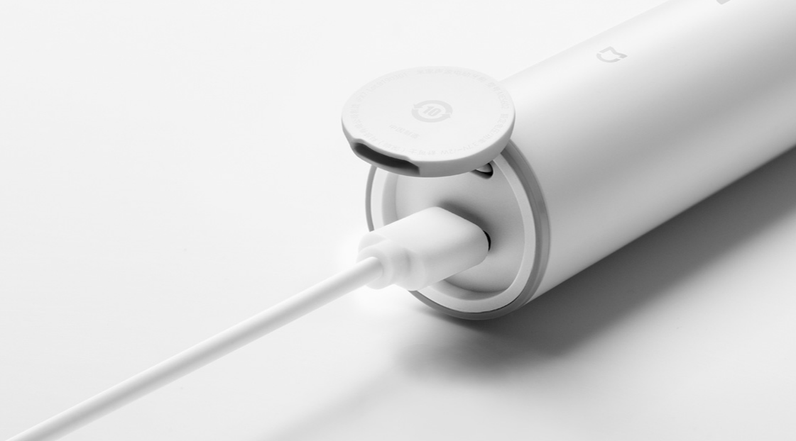 Original Xiaomi Mijia Sonic Electric Toothbrush T300 High Frequency Vibration Magneto 25 Day Battery Life White