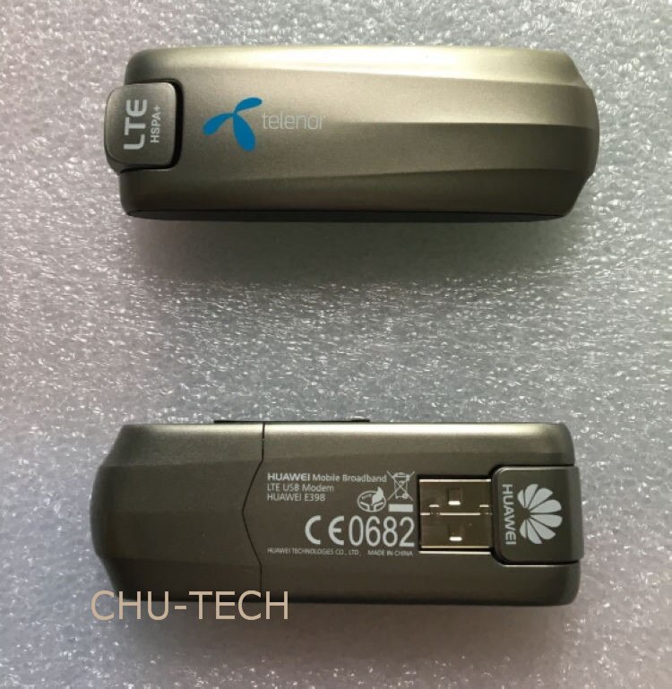 Olåst huawei  e398 e398u-1 4g lte-modem usb-dongel