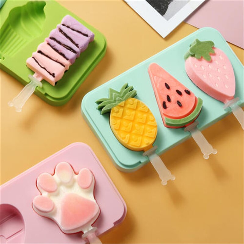 200Pcs/Set Popsicle Sticks Natural Wooden Pop Popsicle Sticks 12.5CM 11.4CM Length Wood Craft Ice Cream Stick Popsicl Accesorios