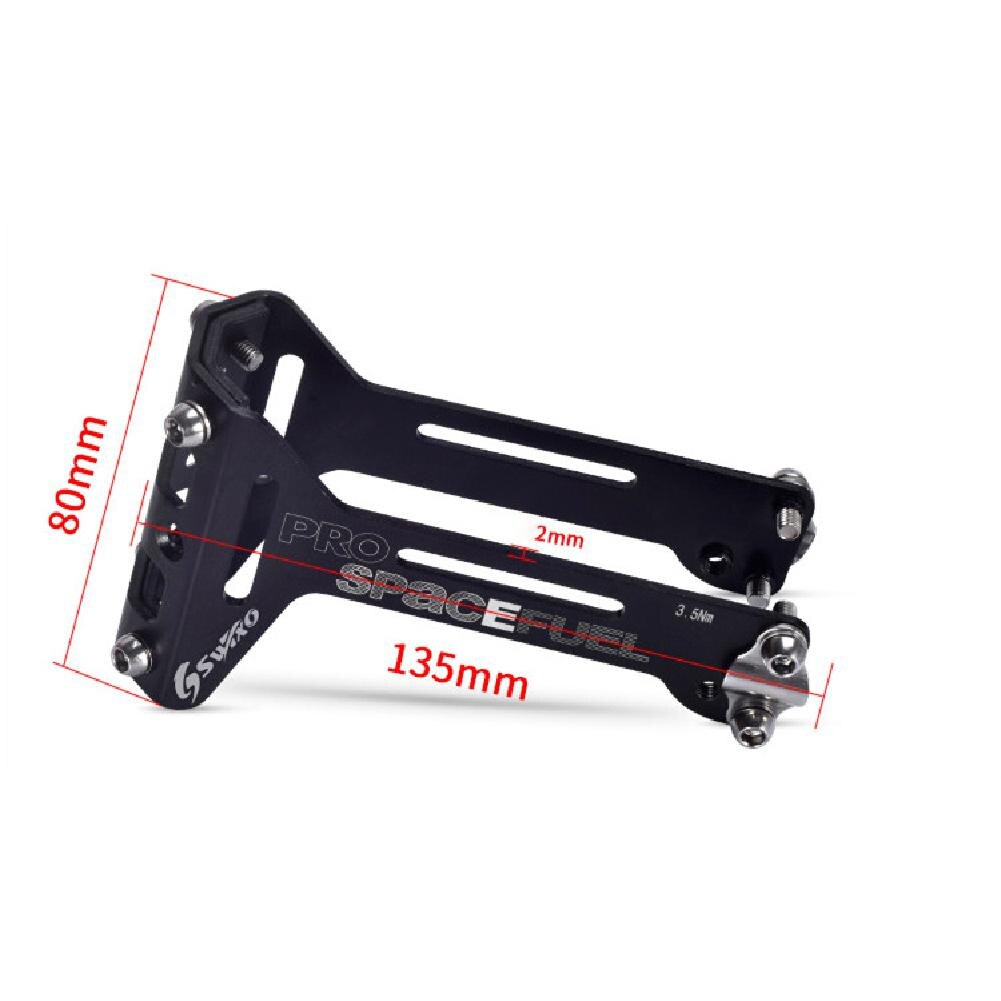 Double Bottle Cage Bottle Cage Installed Behind The Bicycle Saddle Bicycle Seat Cage Can Install CO2 Gas Cylinder Bicycle Saddle