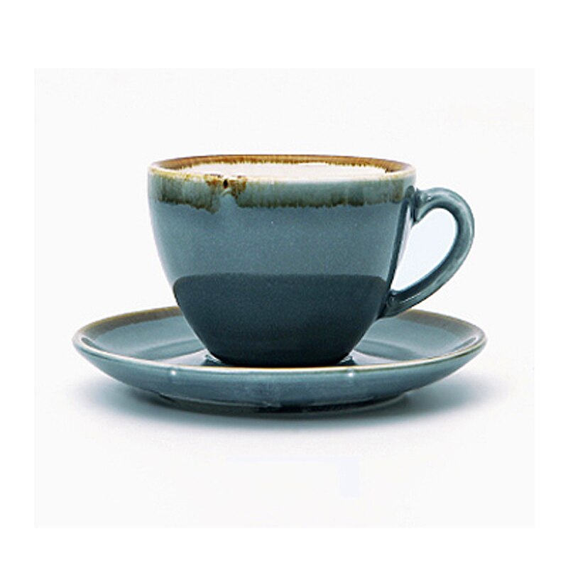 Ceramic espresso cup cappuccino cup: BLUE