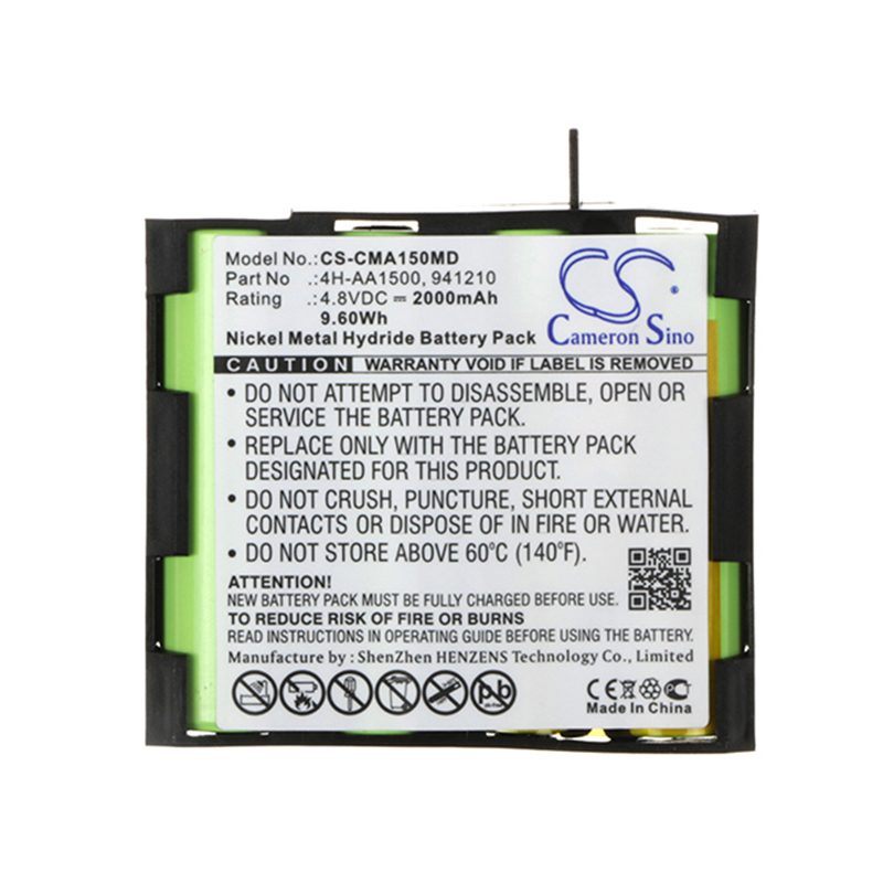 Batterie Compex Mi-dehors, Mi-Fitness Runner, Enegry Mi-Ready Vitas Manually Fit, dehors Elite, Mi Theta 2000, 941210, 600 mAh, 4H-uto 1500, 500